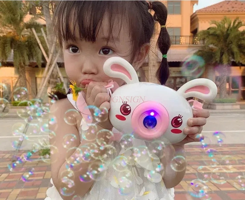 Bubble Camera Fully Automatic Bubble Blowing Children's Toys-1