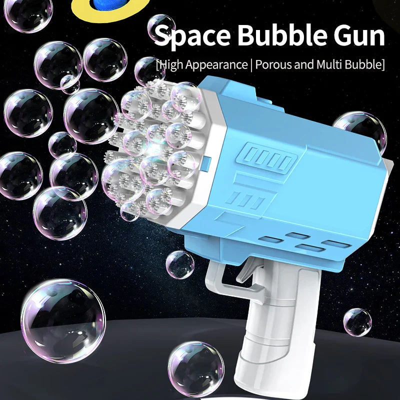 Bubble Gun With 2 Bottles Of 50ml Bubble Water-2