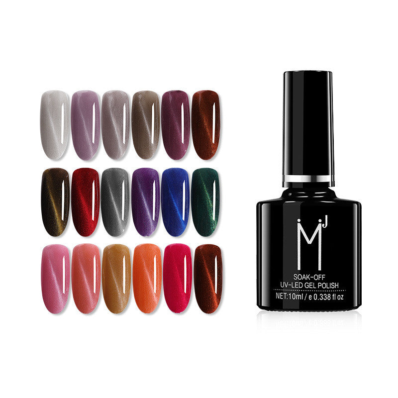 Cat's Eye Glue Nail Polish Set-0