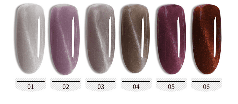Cat's Eye Glue Nail Polish Set-3