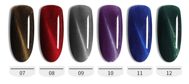 Cat's Eye Glue Nail Polish Set-4
