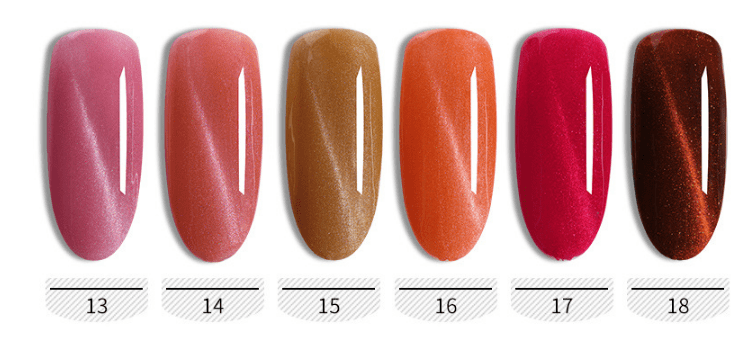 Cat's Eye Glue Nail Polish Set-5
