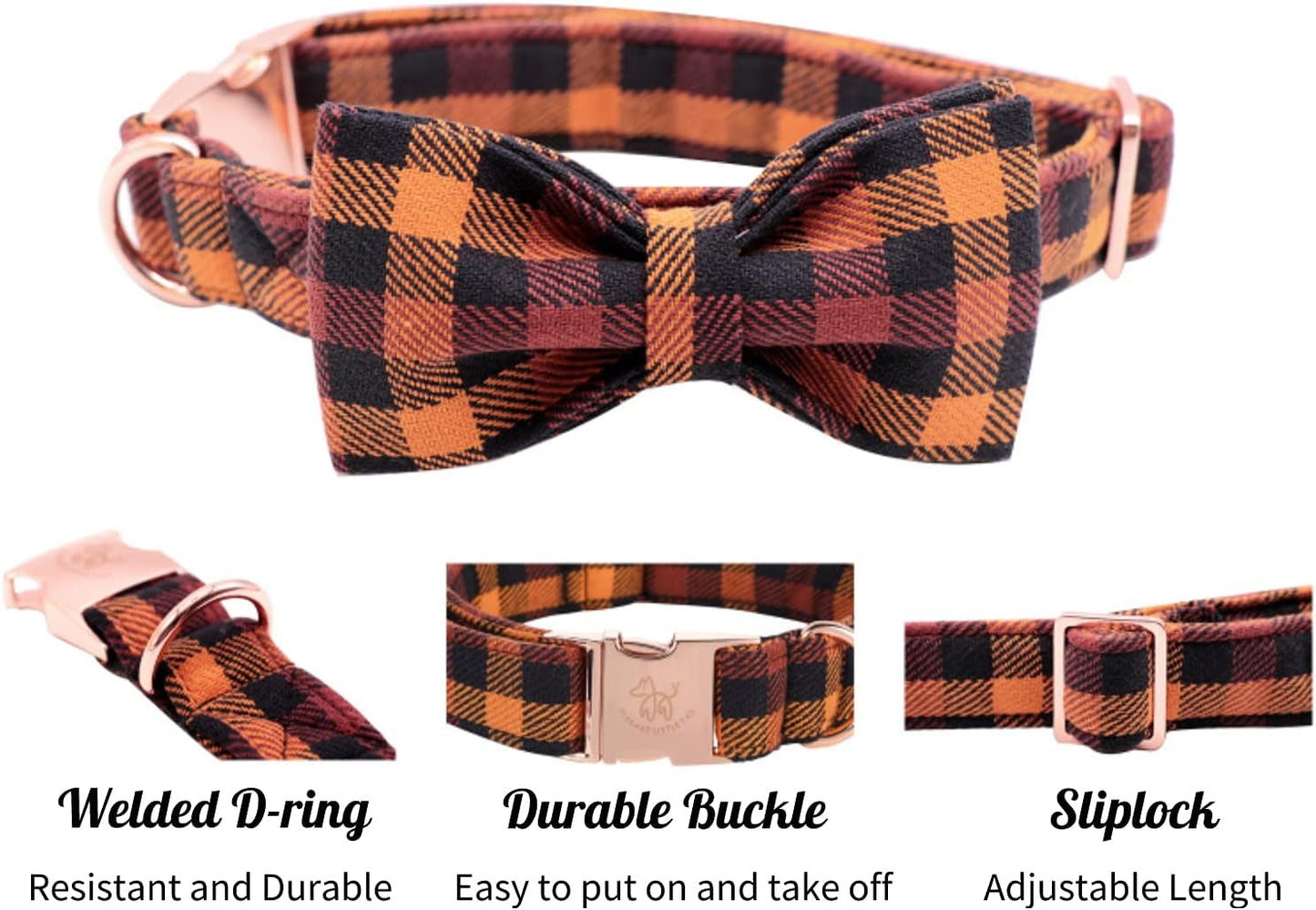 Charming Bowtie Dog Collar-1