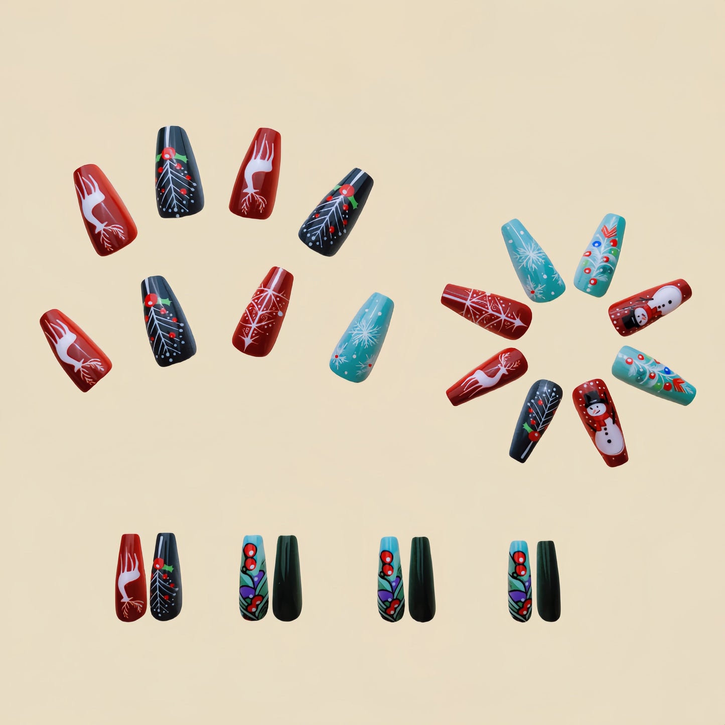 Charming Holiday Nail Art-4