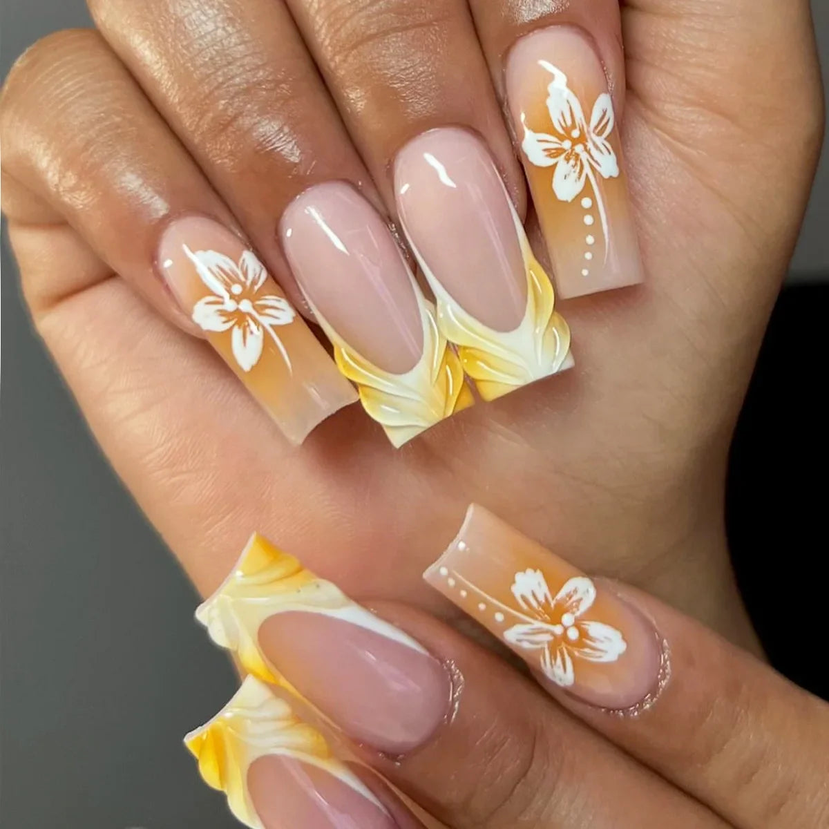Charming Strawberry Almond Press-On Nails-20