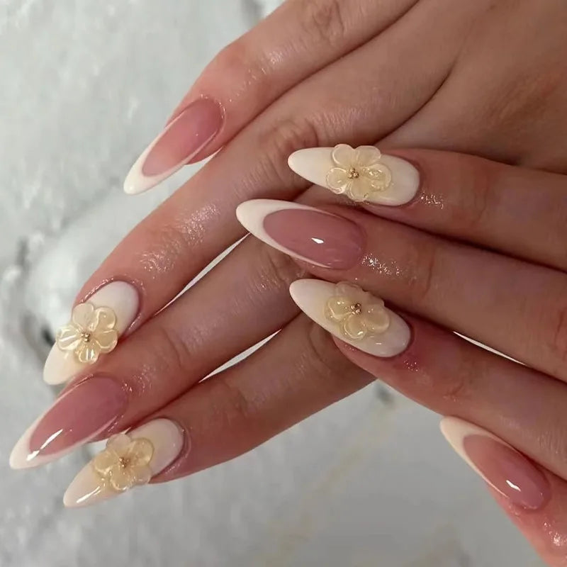 Chic Almond Press-On Nails-7
