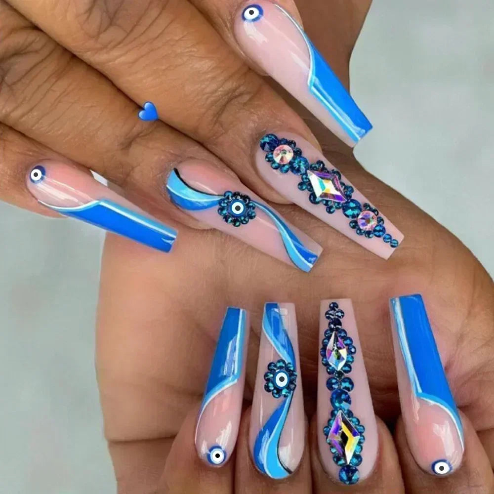 Chic Noir Ballerina Press-On Nails-15