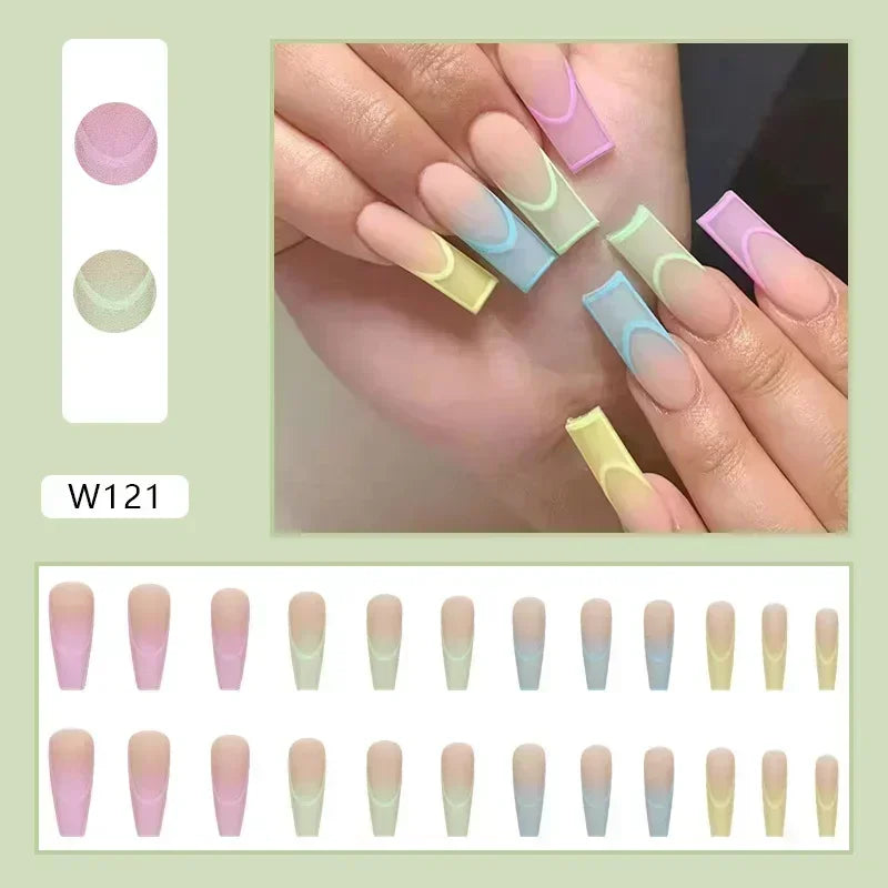 Chic Noir Ballerina Press-On Nails-16