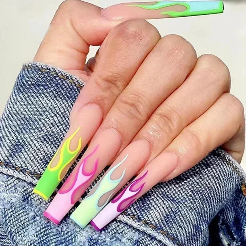 Chic Noir Ballerina Press-On Nails-22