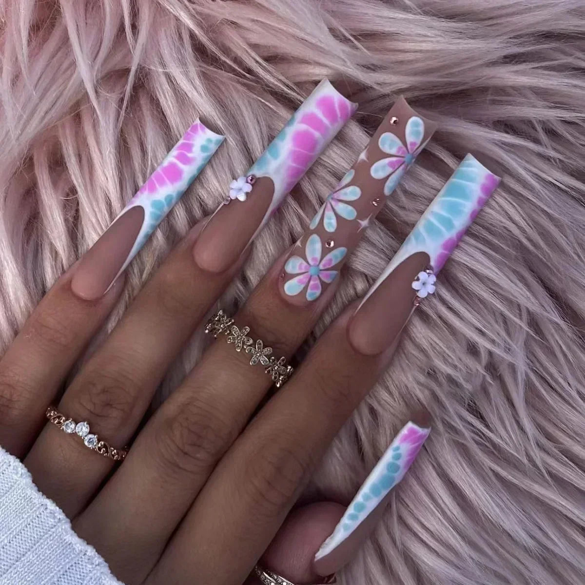 Chic Noir Ballerina Press-On Nails-27