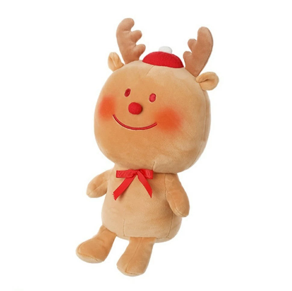Christmas Gingerbread Man Igloo And Christmas Tree Plush Toy-1