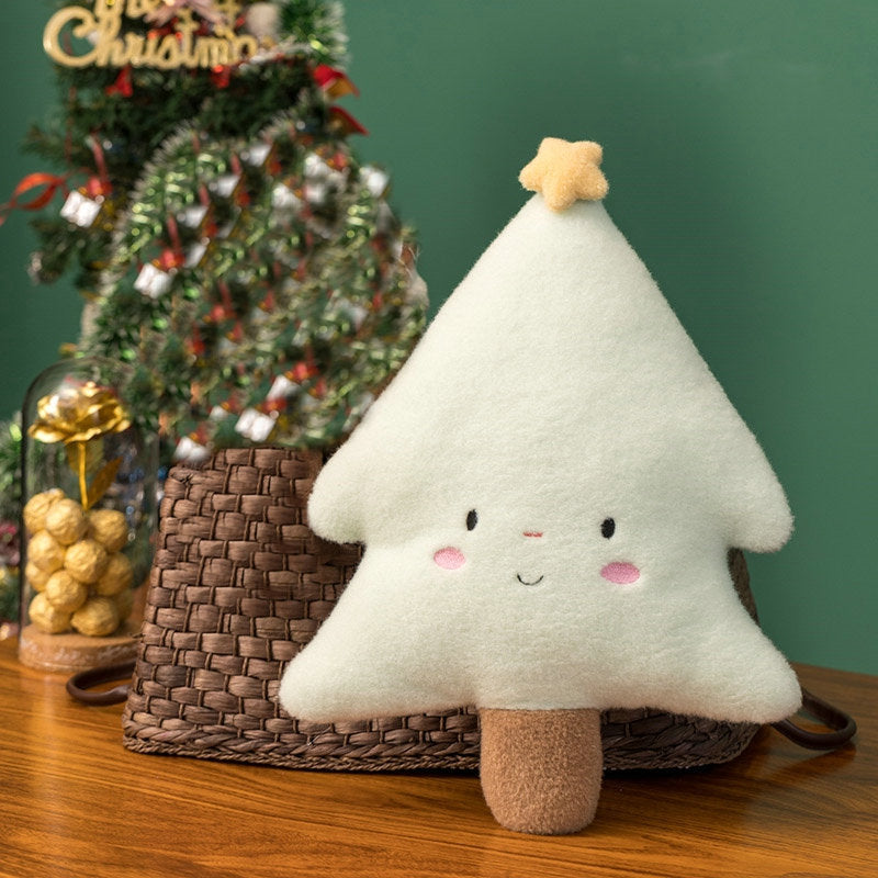 Christmas Gingerbread Man Igloo And Christmas Tree Plush Toy-10