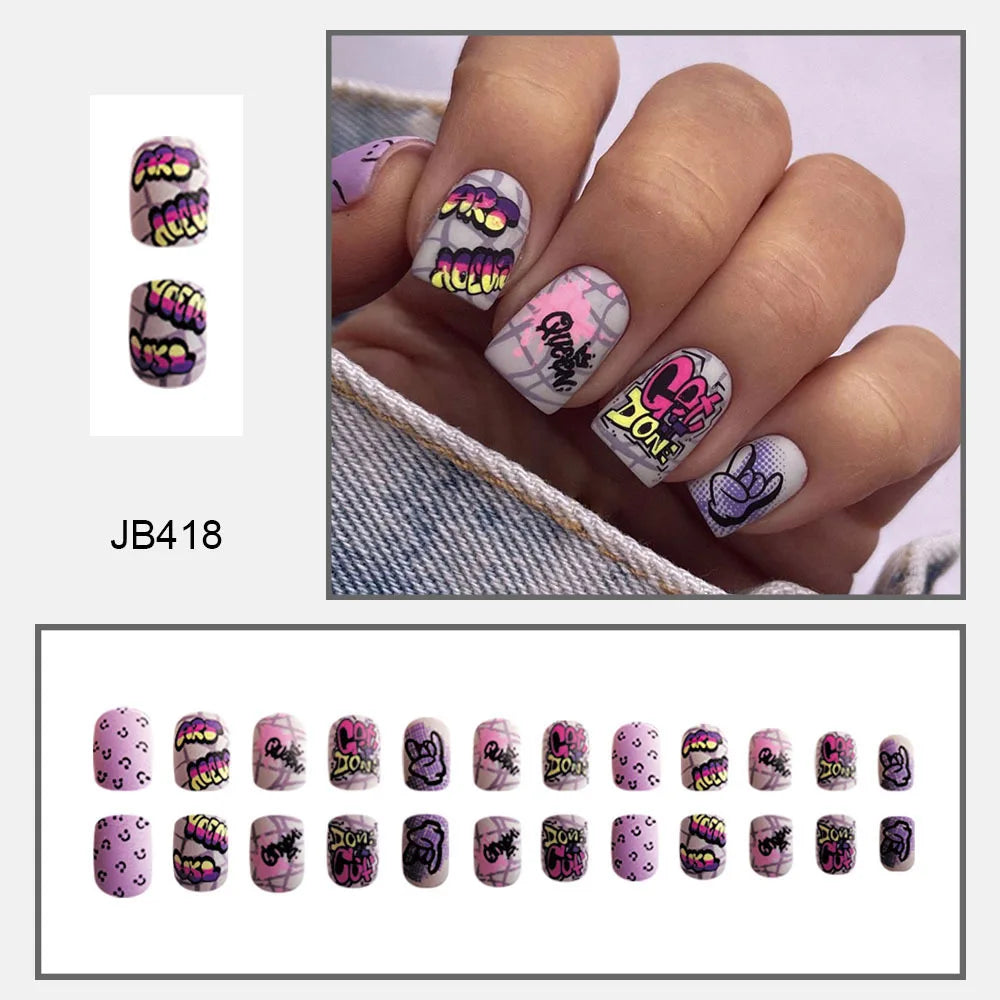 Christmas Glam Stiletto Nails-11
