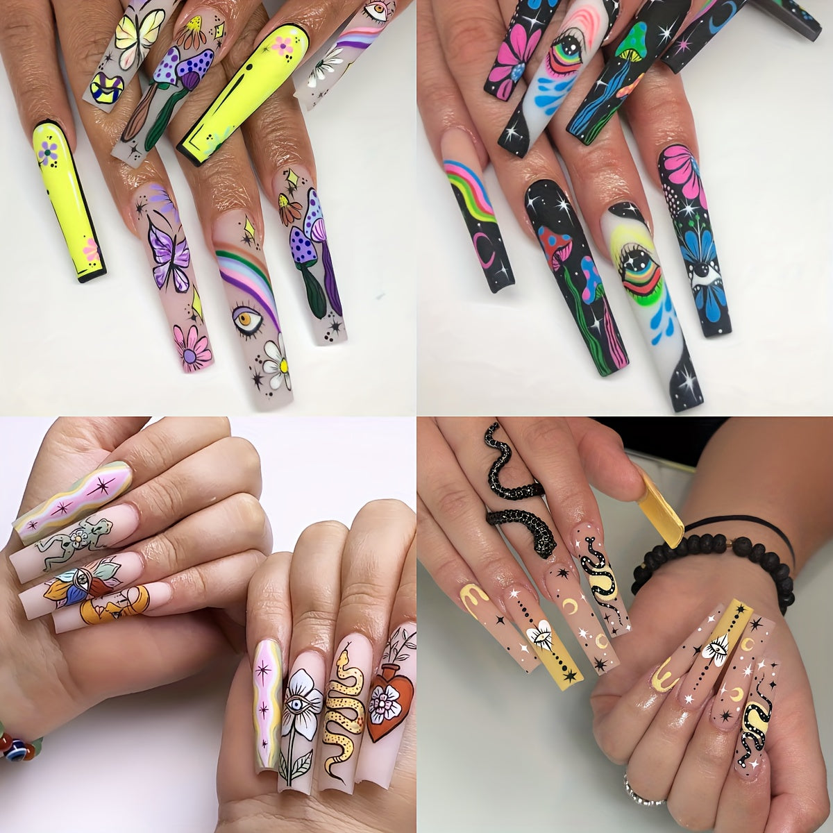 Coffin Press-On Nails-1