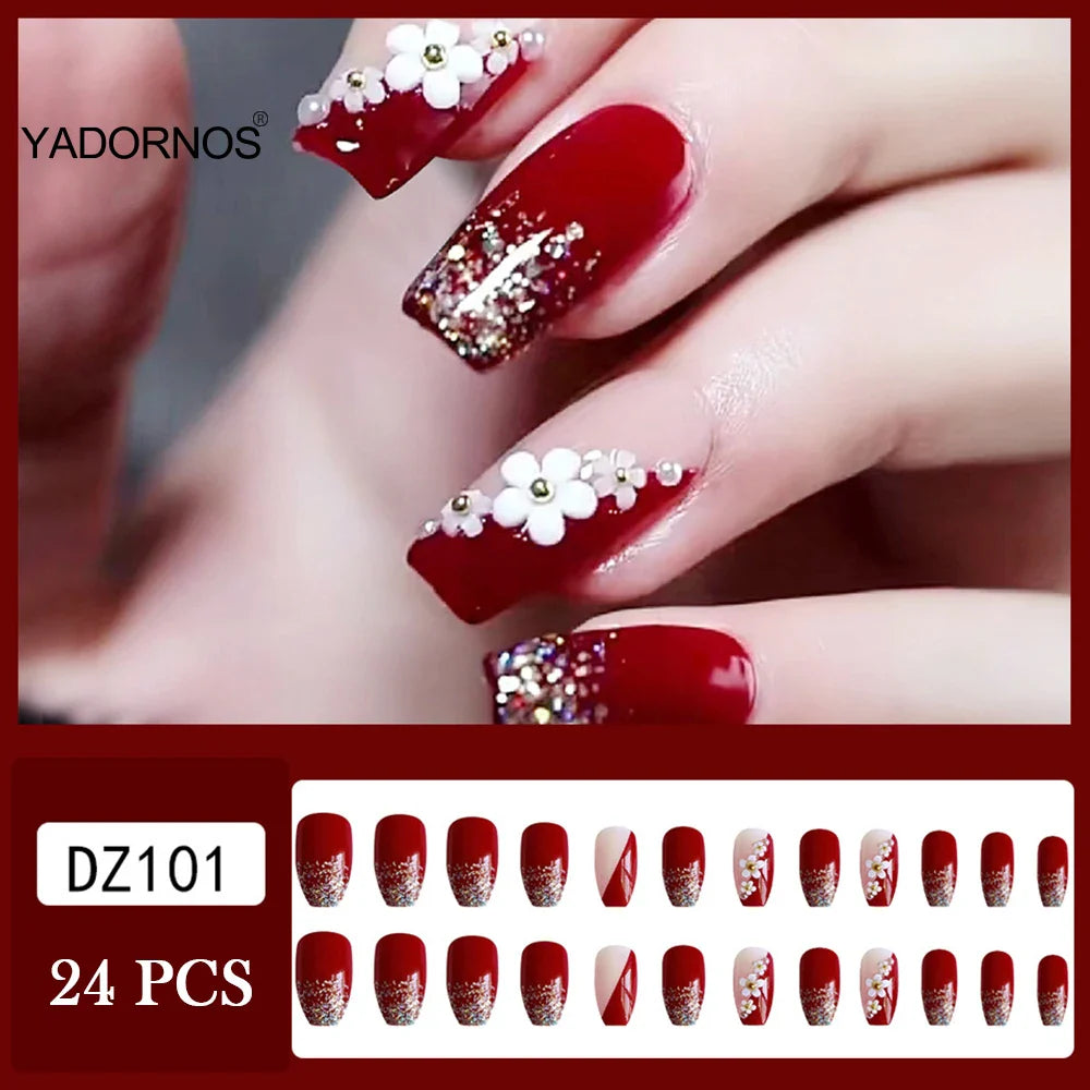 Coffin Press-On Nails-1
