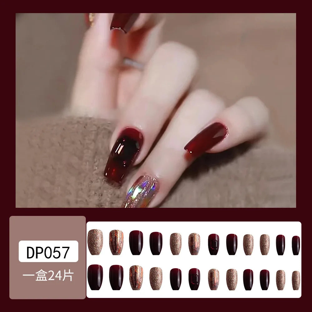 Coffin Press-On Nails-2