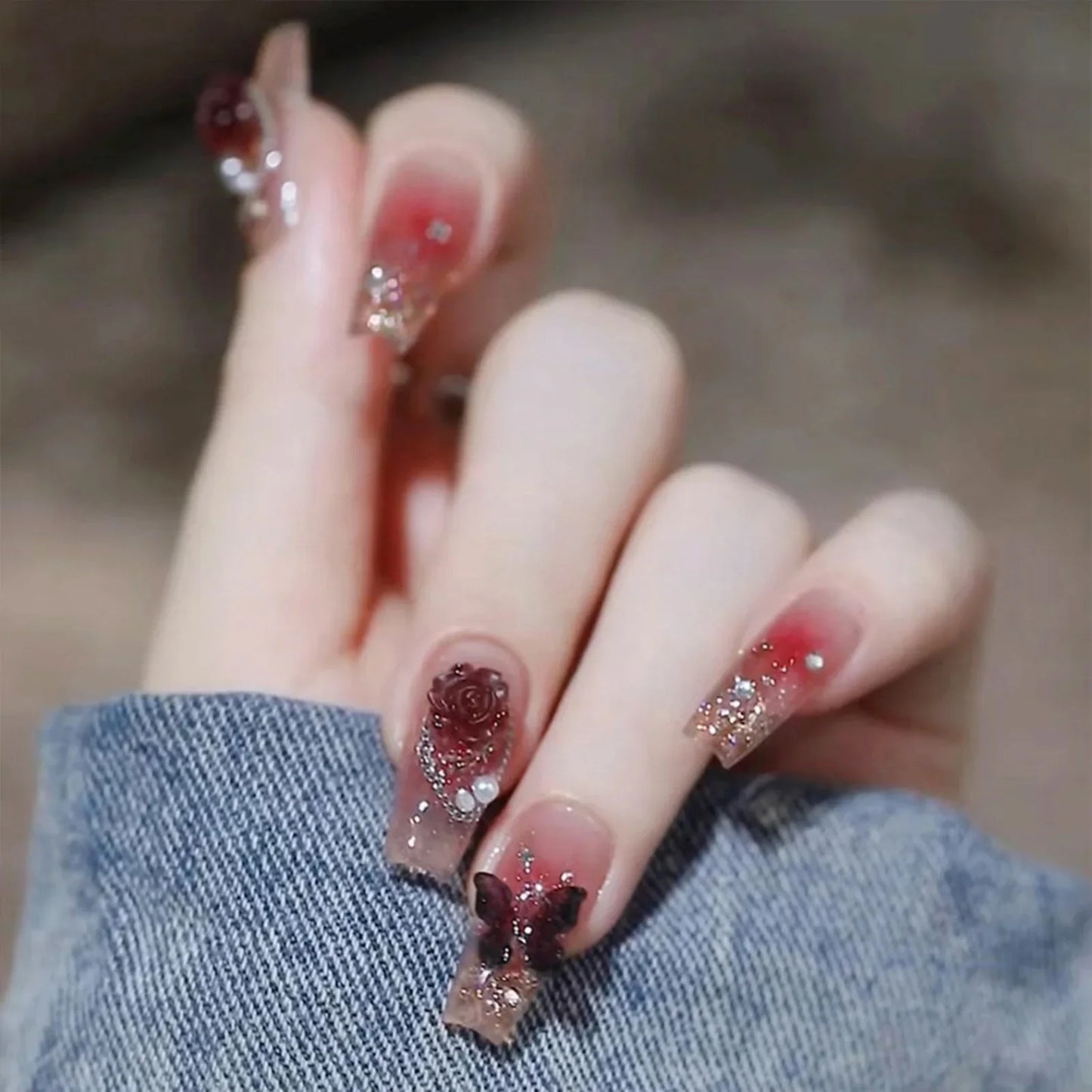 Coffin Press-On Nails-9