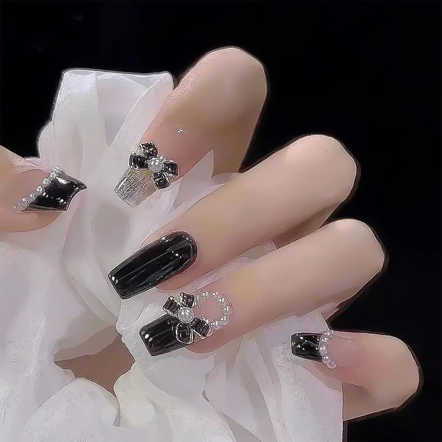 Coffin Press-On Nails-12