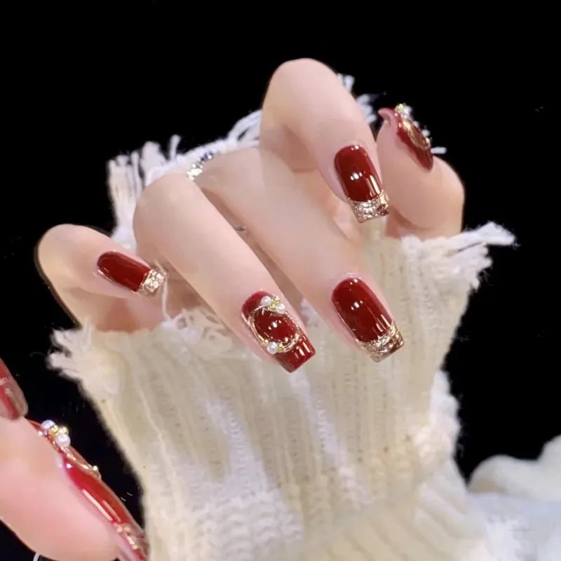 Coffin Press-On Nails-15