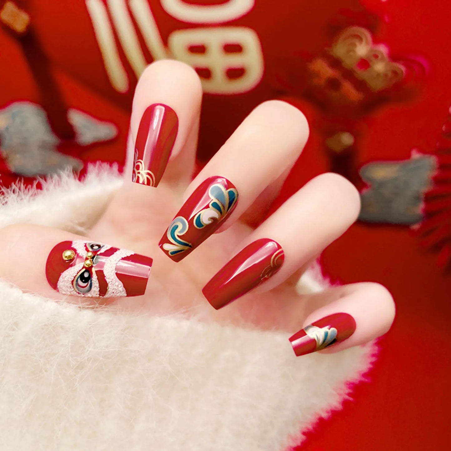 Coffin Press-On Nails-18