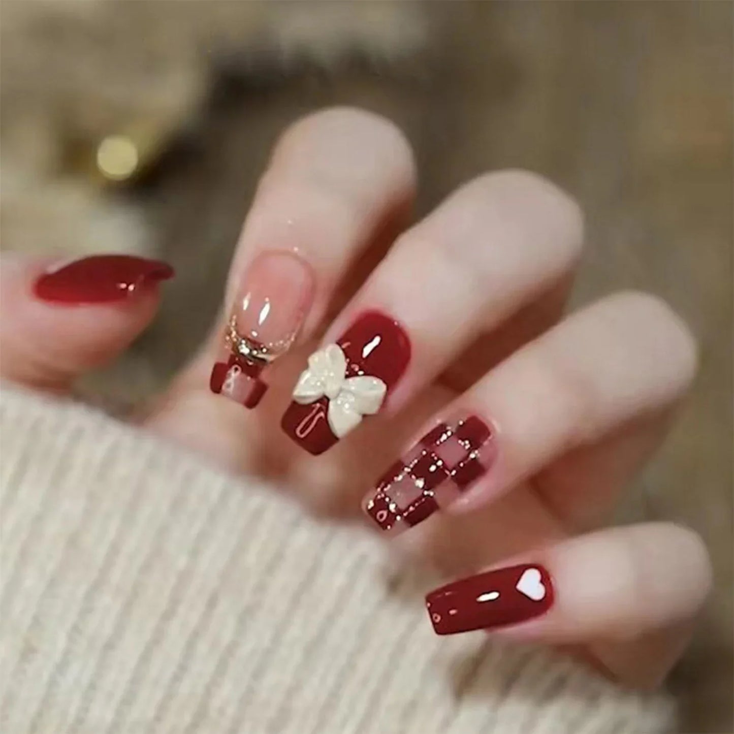 Coffin Press-On Nails-23