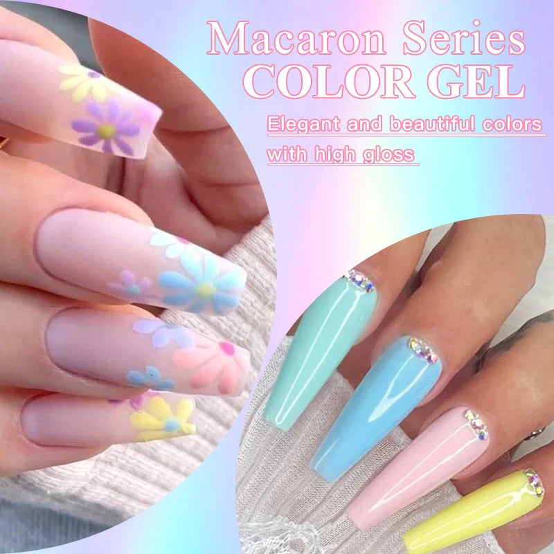 Colorful Gel Nail Polish Kit for Long Lasting Manicures-3