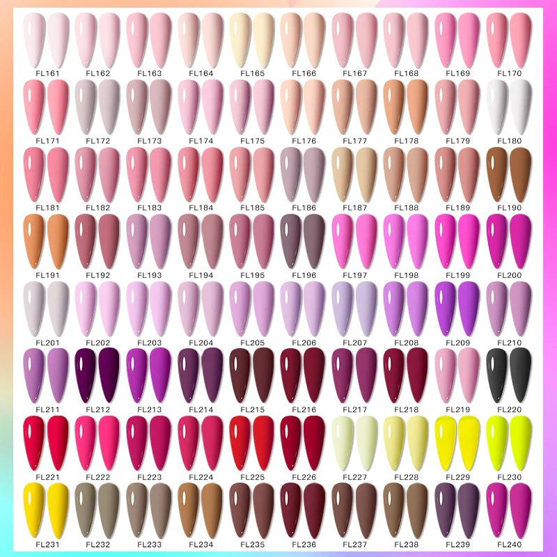 Colorful Gel Nail Polish Kit for Long Lasting Manicures-4