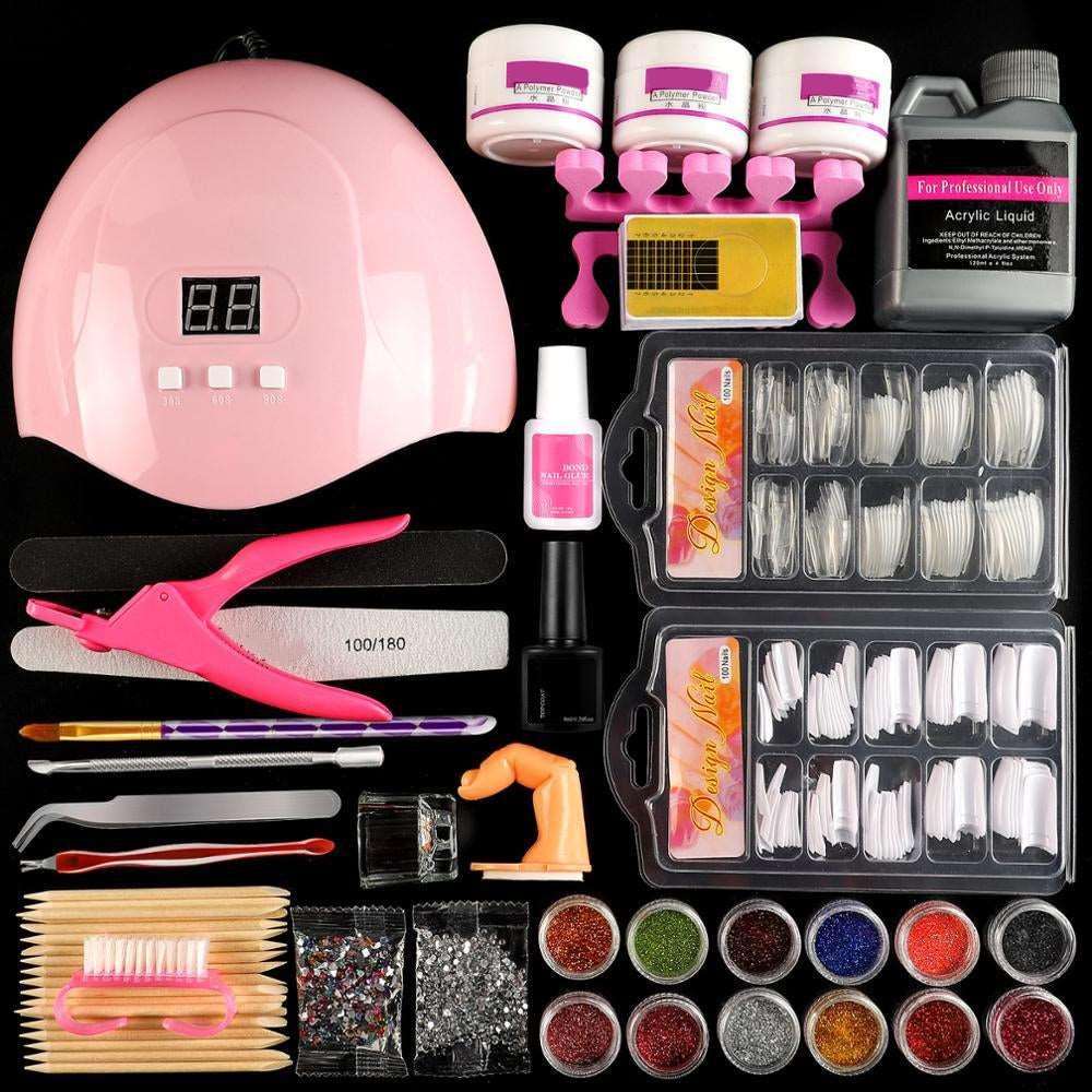 Complete Acrylic Nail Salon Kit-5