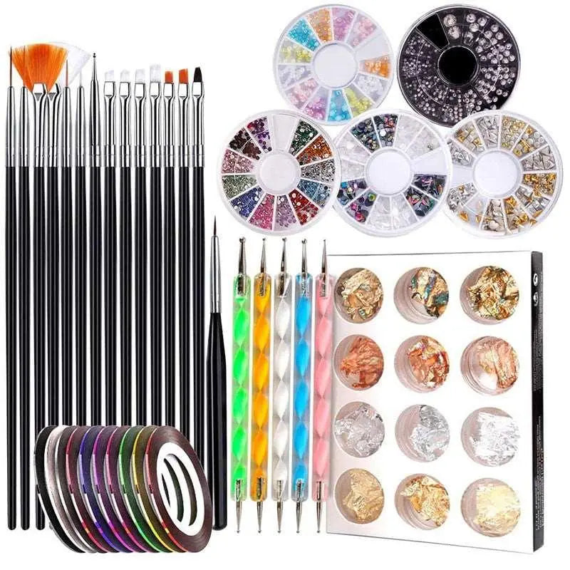 Complete Acrylic Nail Salon Kit-1