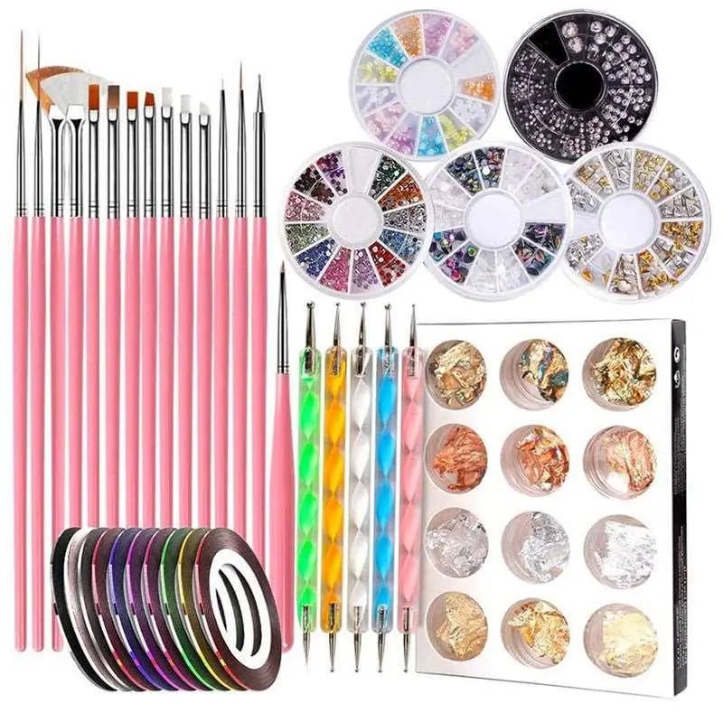 Complete Acrylic Nail Salon Kit-3