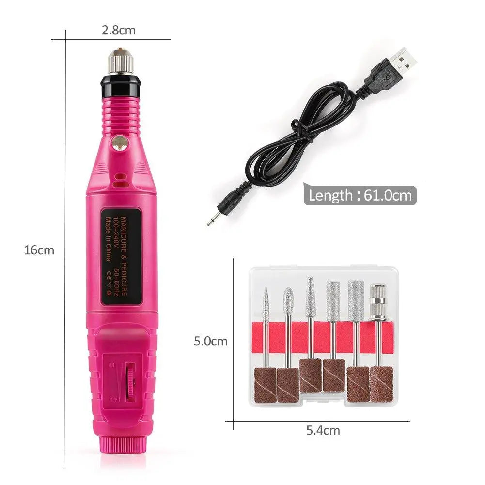 Complete Acrylic Nail Salon Kit-4