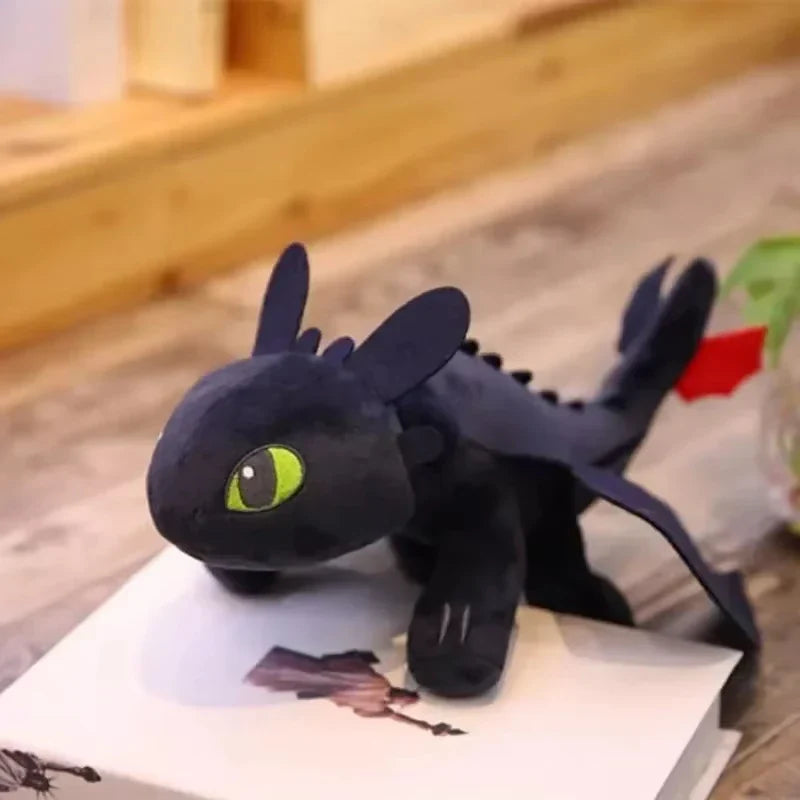 Cute 20cm Toothless Dragon Car Decor Toys-5