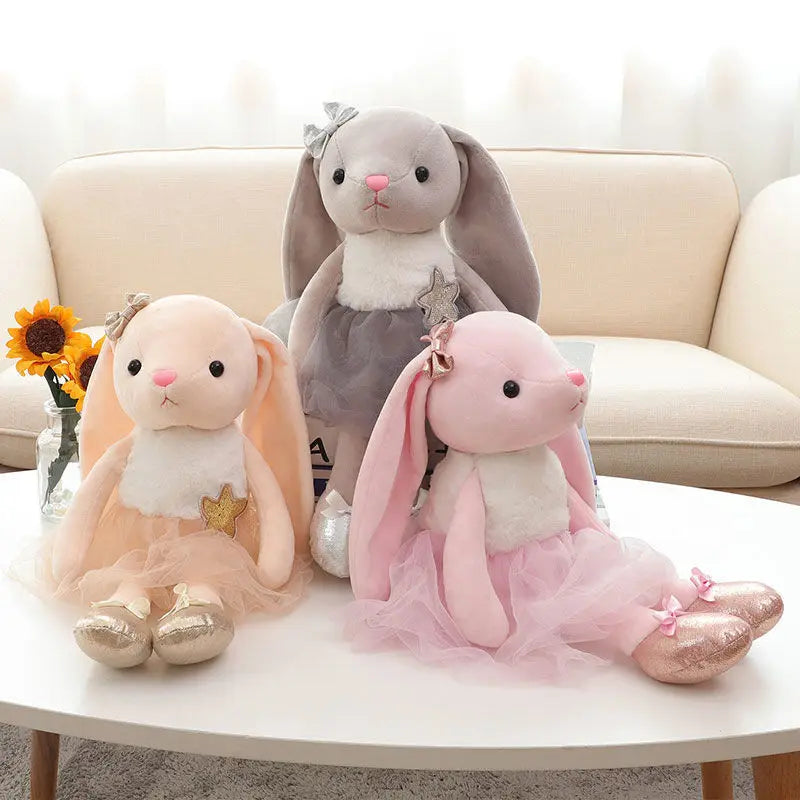 Cute Ballet Bunny Plush Toys for Children-1