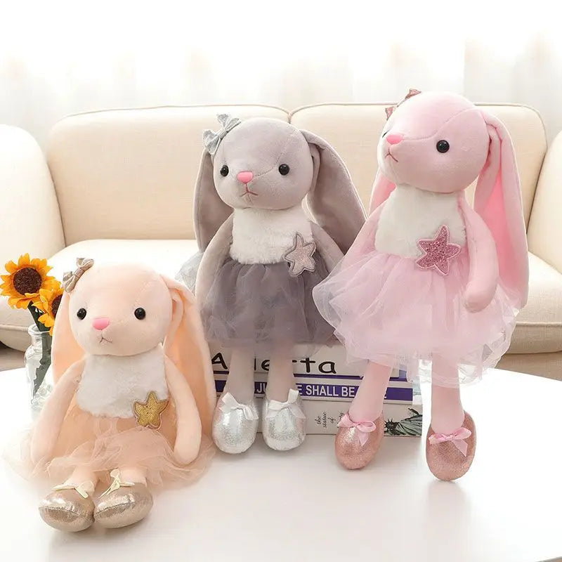 Cute Ballet Bunny Plush Toys for Children-2