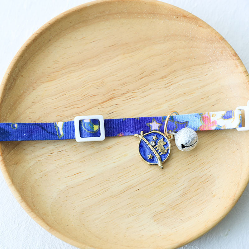 Cute Silver Bell Cat and Dog Collar-2