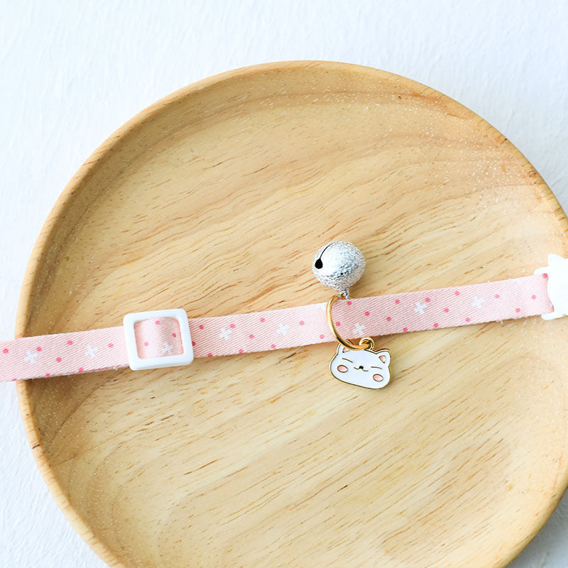 Cute Silver Bell Cat and Dog Collar-4