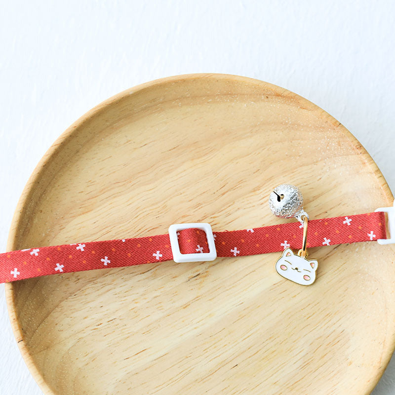 Cute Silver Bell Cat and Dog Collar-6