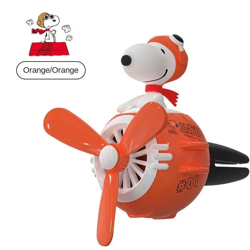 Cute Snoopy Car Air Freshener Clip Decor-3