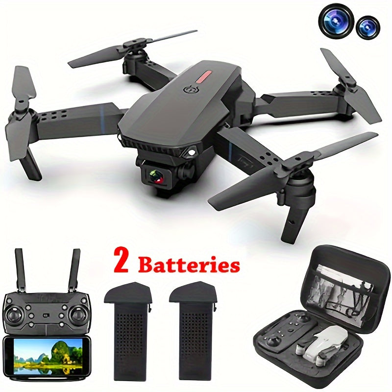 Dual 4K Camera Foldable Drone-0