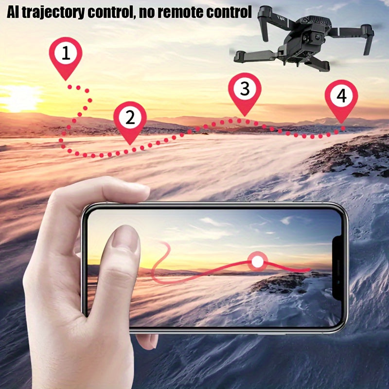 Dual 4K Camera Foldable Drone-2