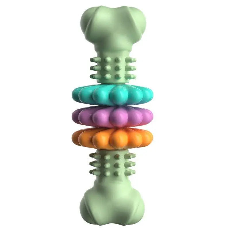 Durable TPR Dog Bone Chew Toy-6