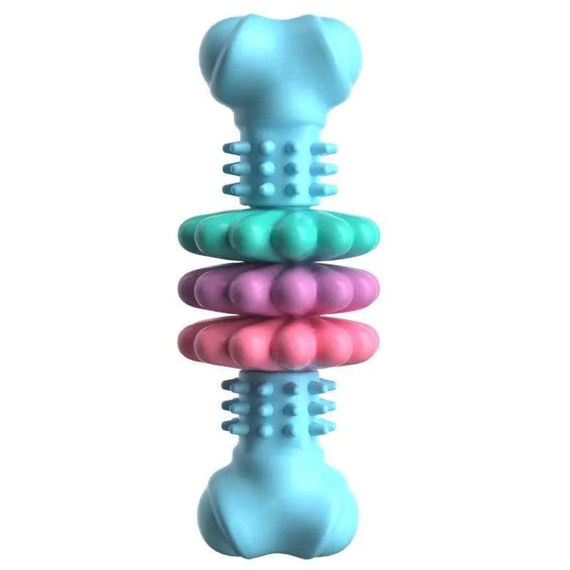 Durable TPR Dog Bone Chew Toy-5