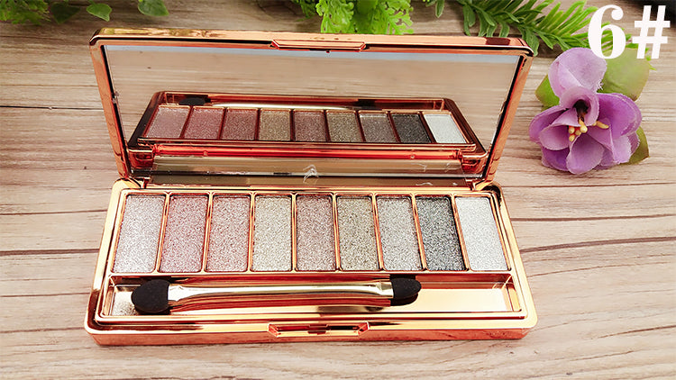 Earthy Pearl 9-Color Eyeshadow Palette-3