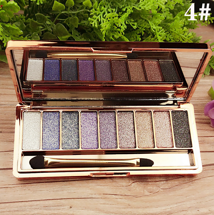 Earthy Pearl 9-Color Eyeshadow Palette-4