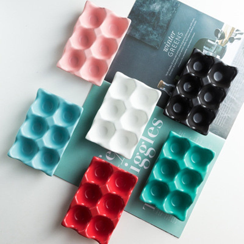 Elegant Ceramic Egg Rack Today-3