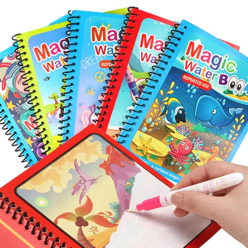 Enchanting Water Magic Drawing Book-0