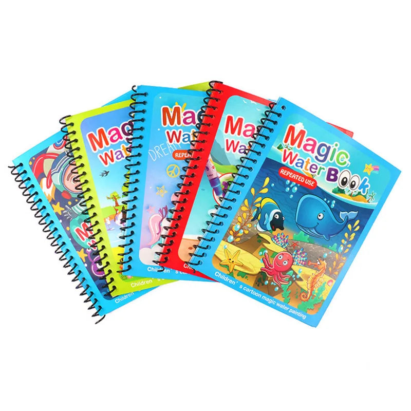 Enchanting Water Magic Drawing Book-1