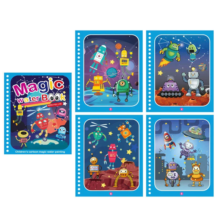 Enchanting Water Magic Drawing Book-5