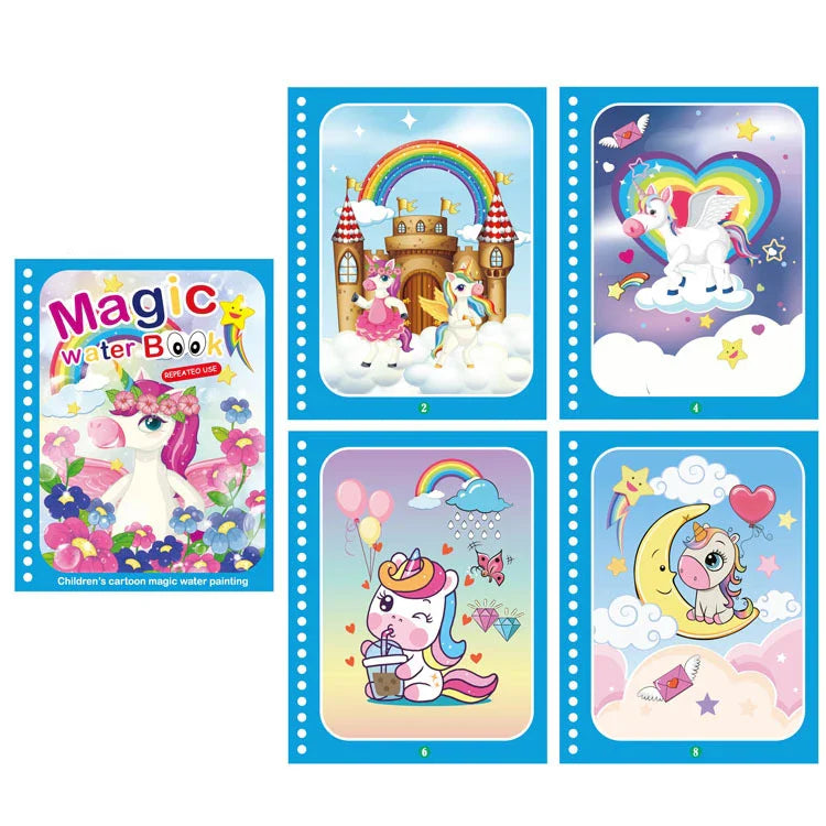 Enchanting Water Magic Drawing Book-7