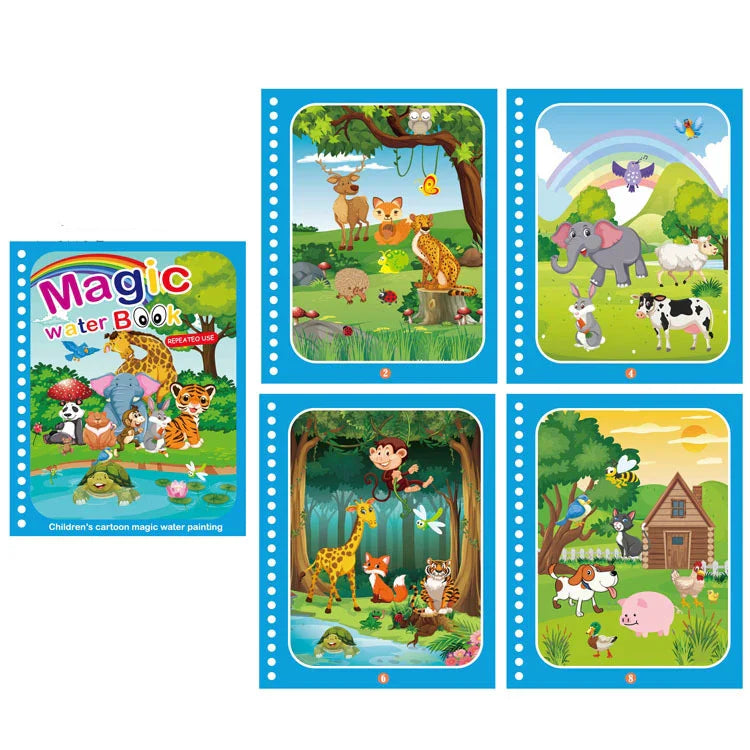 Enchanting Water Magic Drawing Book-8